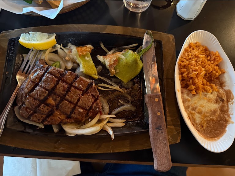 Rib-eye at Tlaquepaque Restaurant