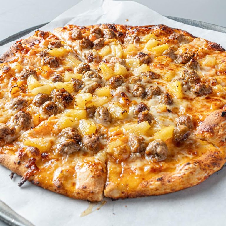 Meat Lover Pizza at Hand-Brewed Beer, LLC