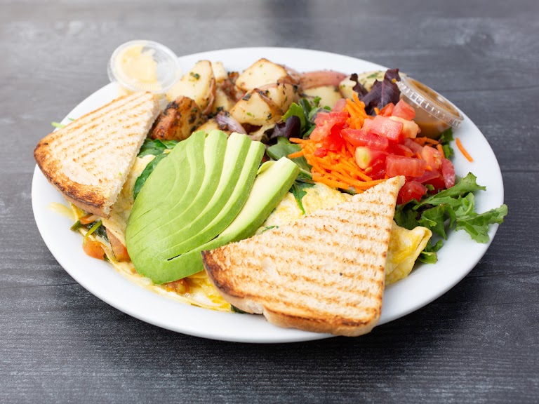Light Avocado Egg Sandwich at Juicy Ladies