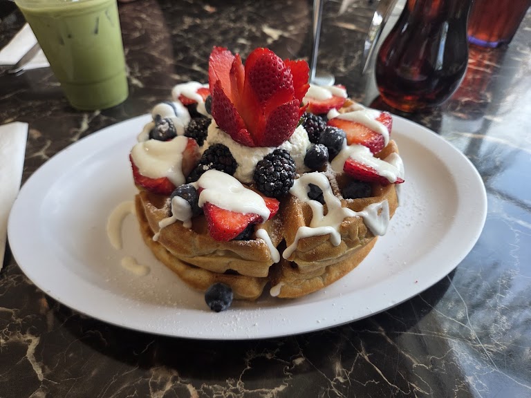 Granola Berry Parfait at Monkey Business Cafe