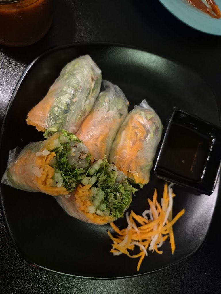 Spring Rolls at Chateau Lemongrass