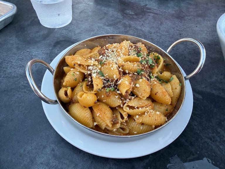 Chorizo Mac N Cheese at The FIFTH Rooftop Restaurant & Bar