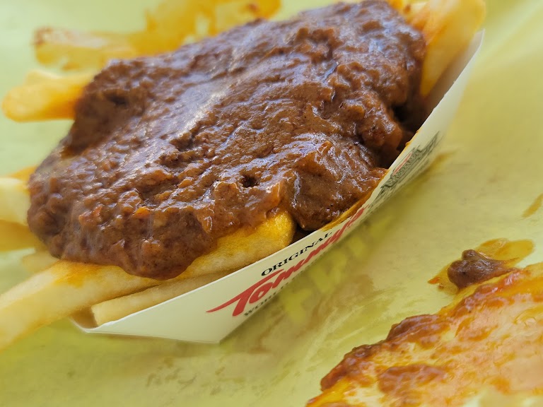 Double Chili Cheeseburger at Original Tommy's