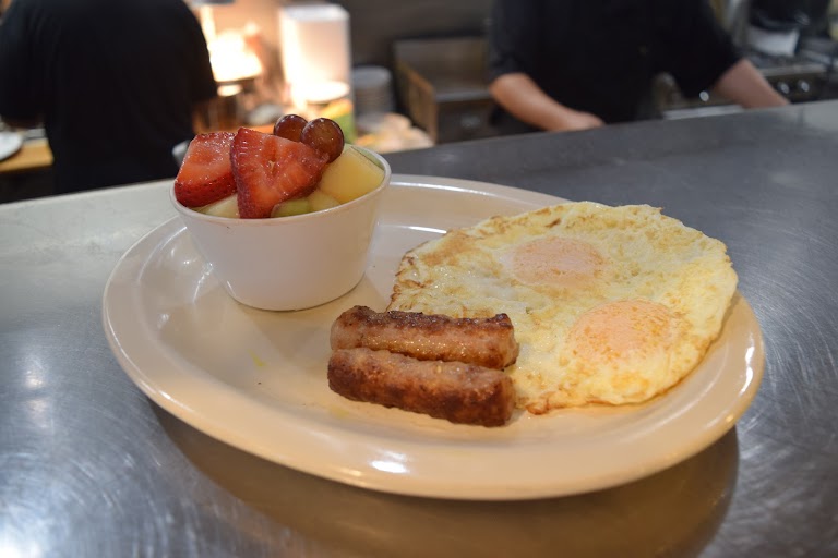 Home Sausage Omelet at Nat's West