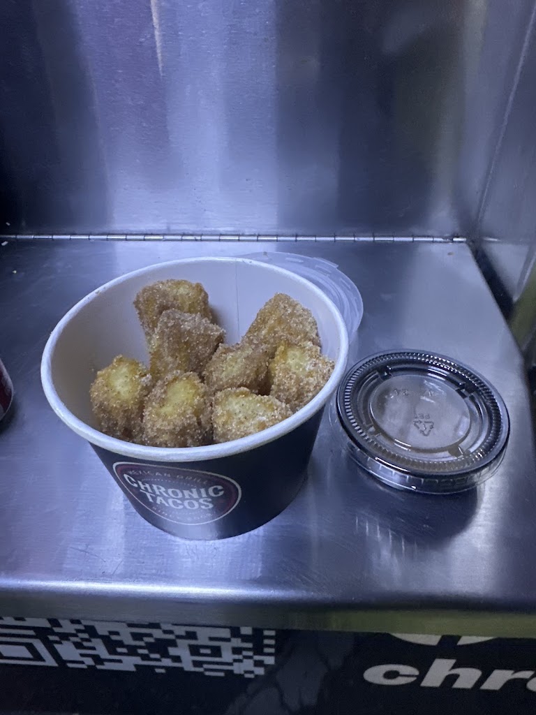 Churro Bites & Caramel at Chronic Tacos Truck