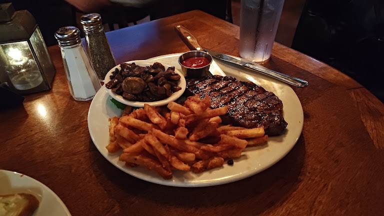 New York Steak at The Alley Restaurant & Bar