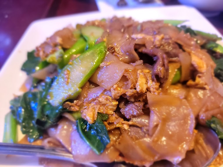 Broccoli Beef at Thai Purple