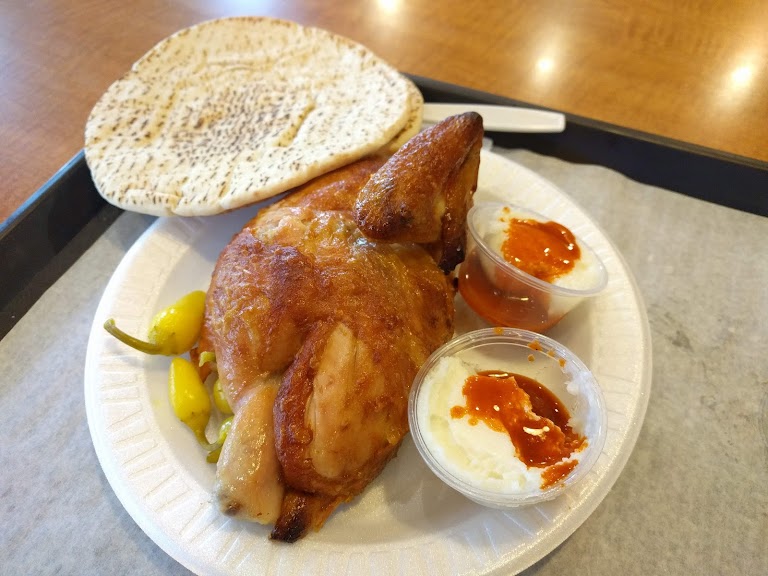 Roasted Chicken at Zankou Chicken