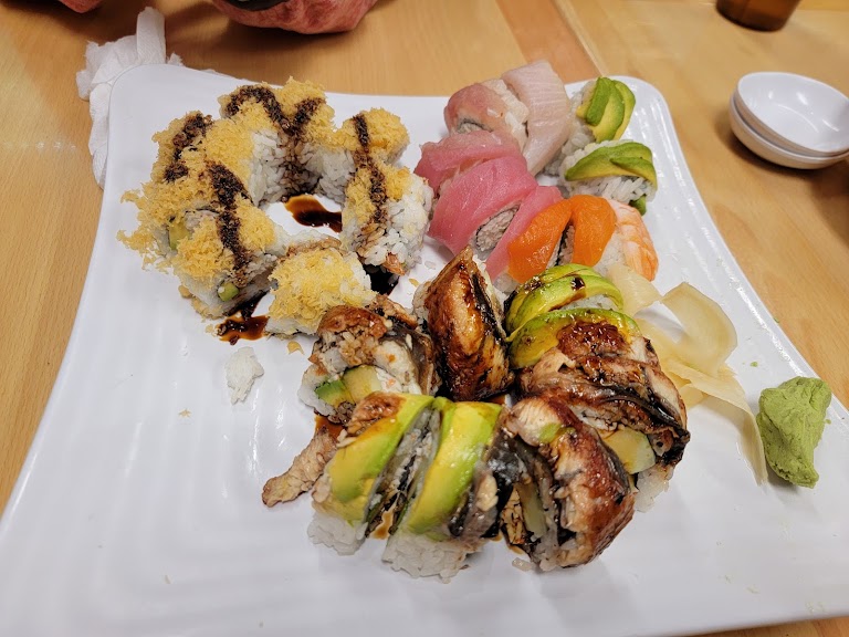 Two Rolls at Tokyo Express Sushi