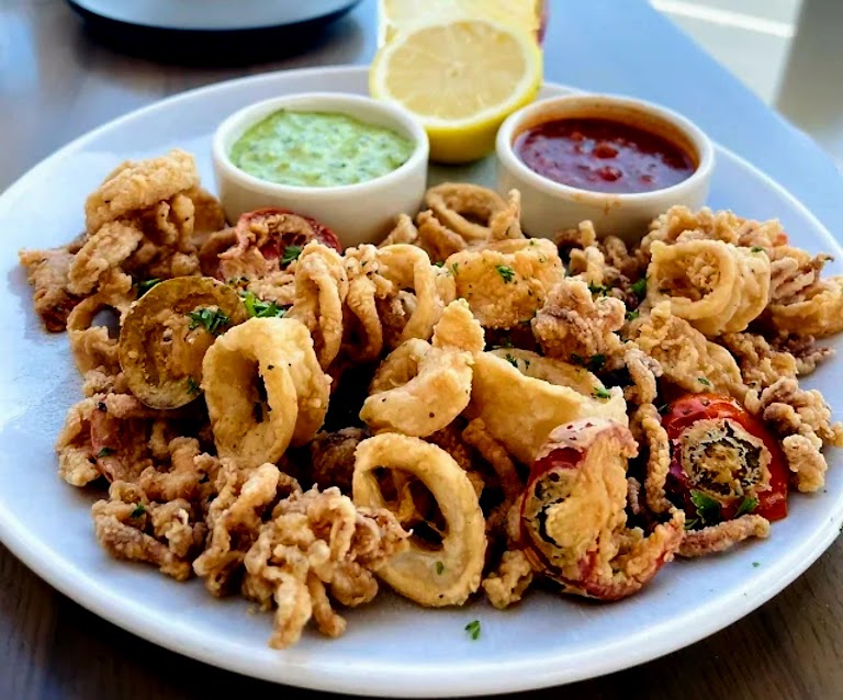 Calamari at Jolie & The Belle