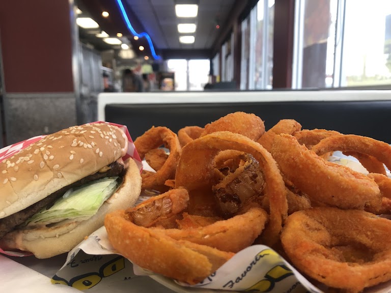 Onion Rings at Covina Burgers