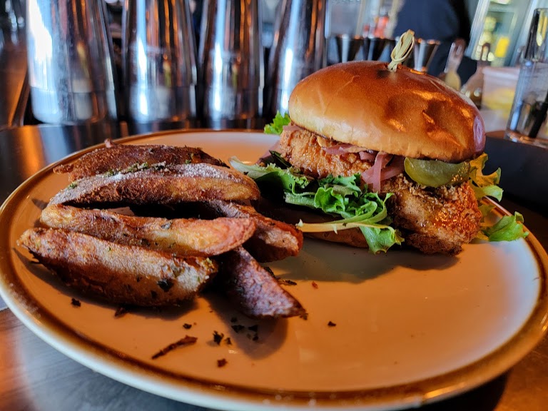 Honey Herb Fried Chicken Sandwich at The Third Place