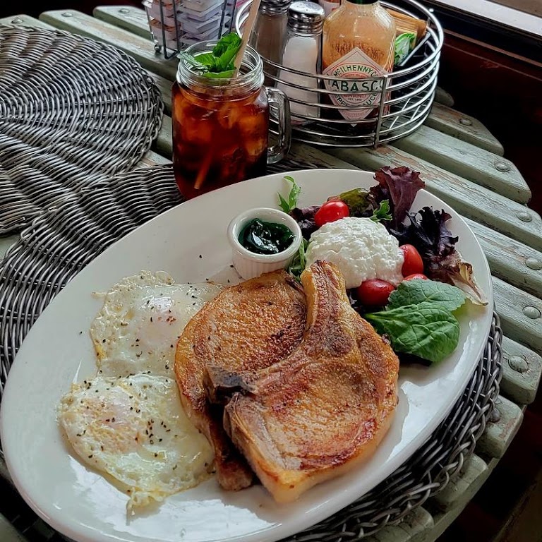 NY Steak & Eggs at Maxine's Cafe