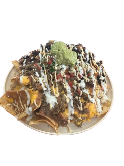Loaded Nachos at Taqueria El Taquero Guzman