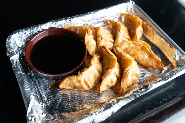 Fried PORK Gyoza at MGD Korean BBQ