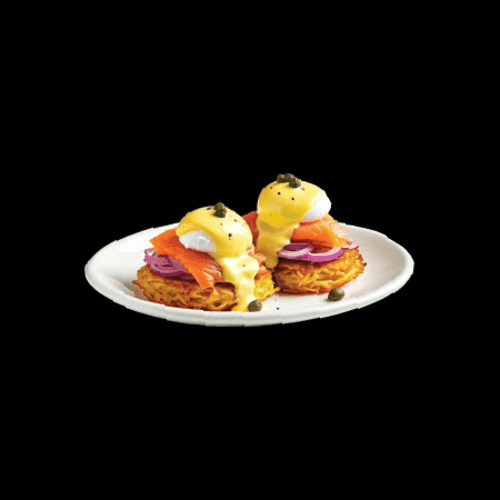 Eggs Benedict Combo at I Heart Pancakes
