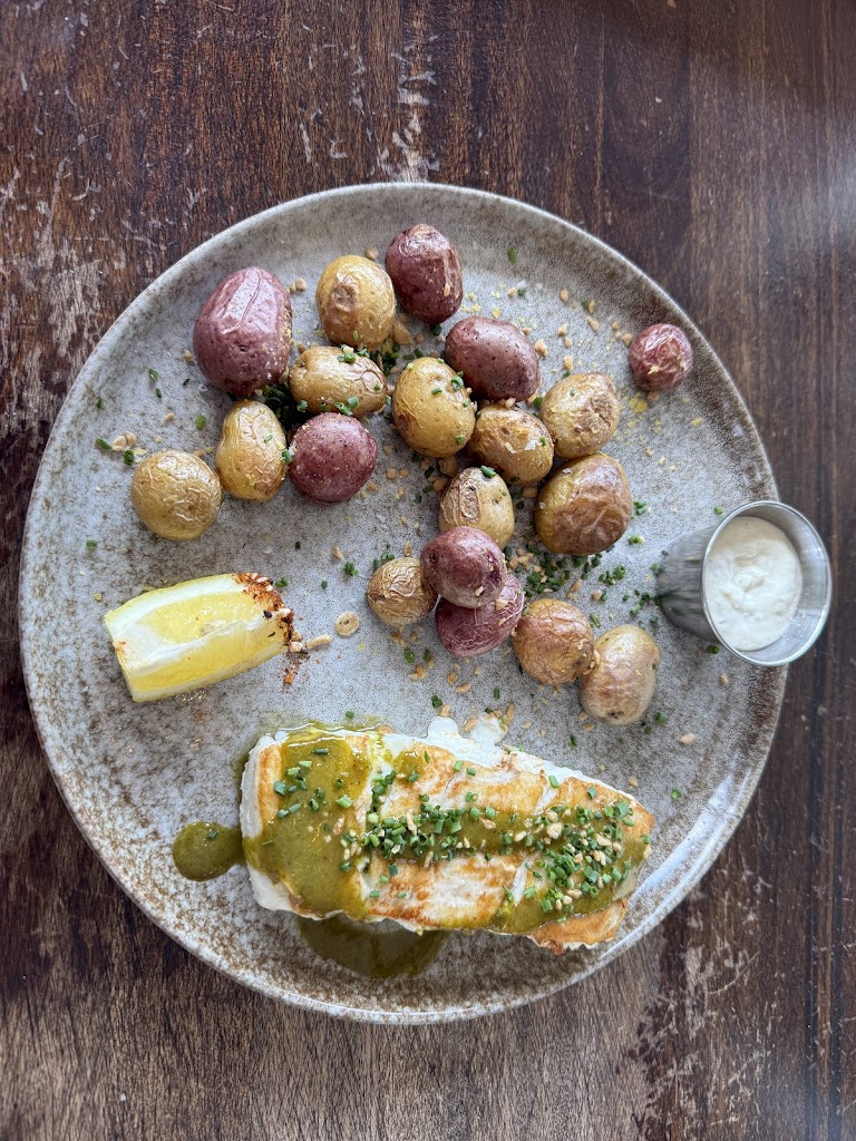 Roasted Dutch Yellow Potatoes at Calico Fish House