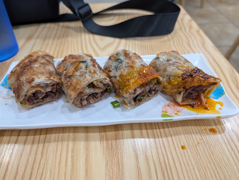 Beef Roll Pancake at 1919 Lanzhou Beef Noodle