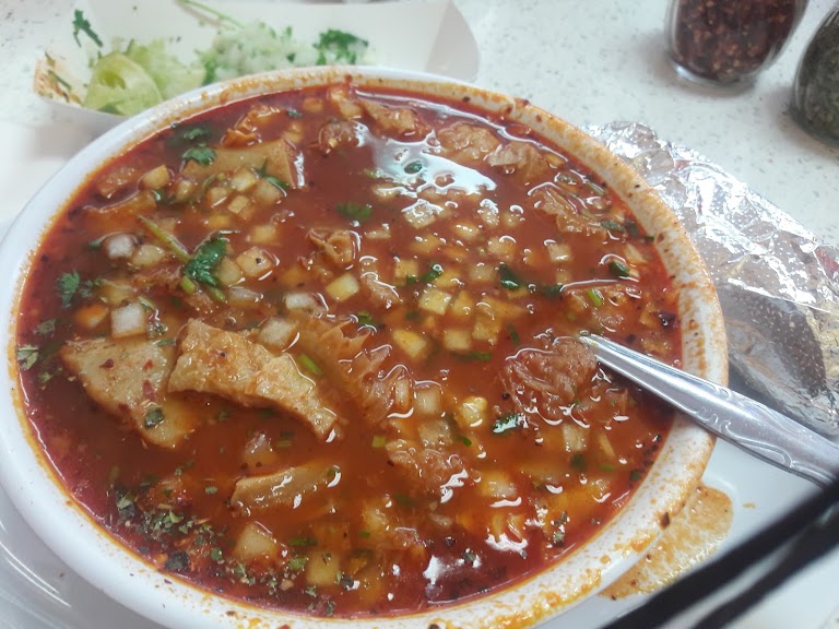 Pozole at Mando's