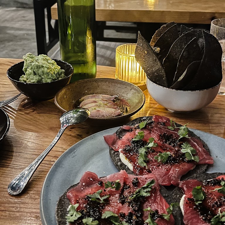 Tuna Tostada at A Tí