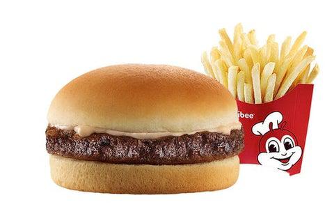 Burger at Jollibee