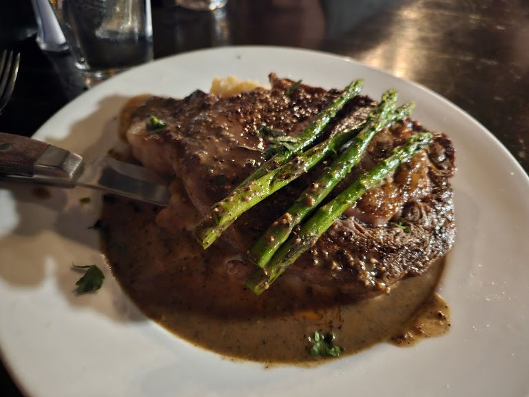 Cajun Bourbon Filet at 320 Main