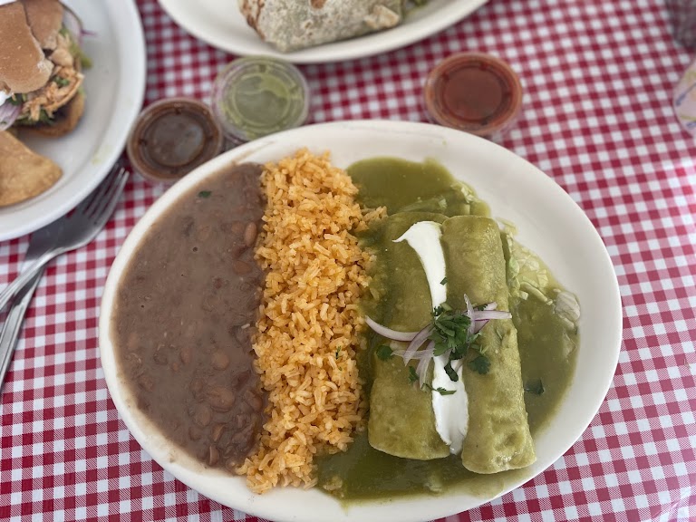 Queso Fresco Enchilada A La Carte at Tere's Mexican Grill