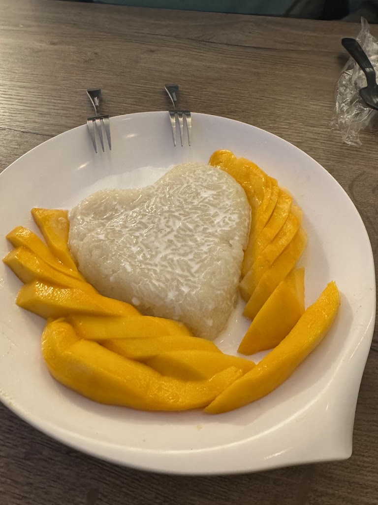 Sticky Rice with Mango at Thai Curry