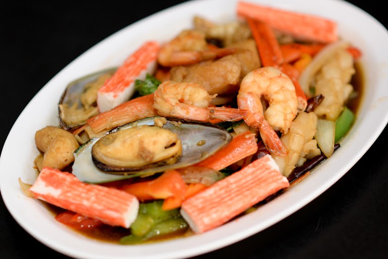 Shrimp Salad at Coco Hut Thai Food