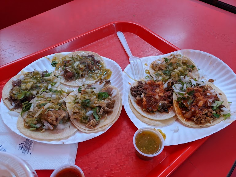 Tacos at Tacos El Jefe