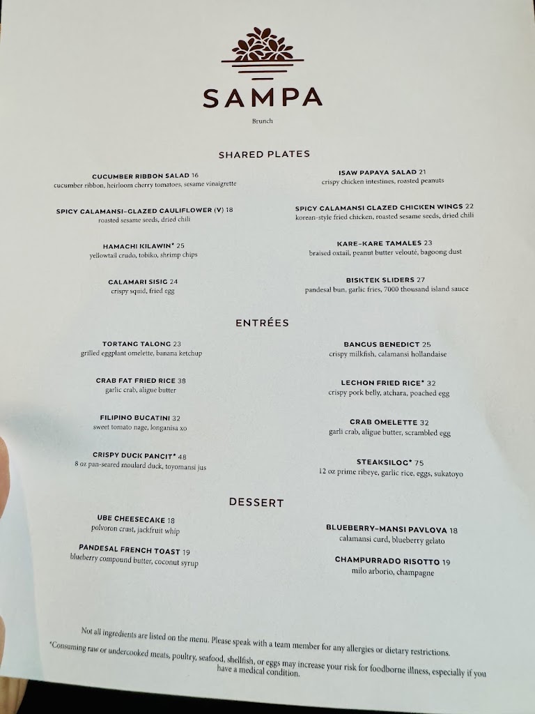 Ube Cheesecake at Sampa