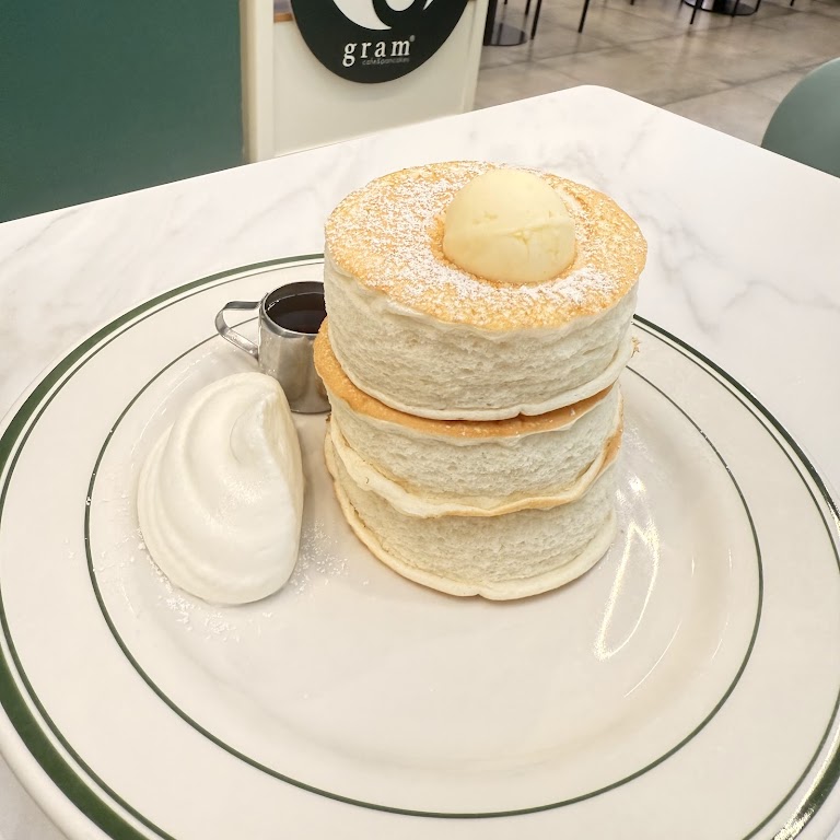 Milk at Gram Cafe & Pancakes