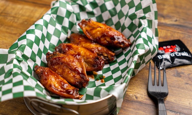 Cajun Wings at Bag O' Crab