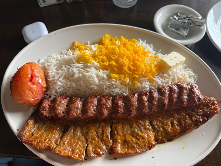 Beef Soltani at Ali Baba Persian Restaurant