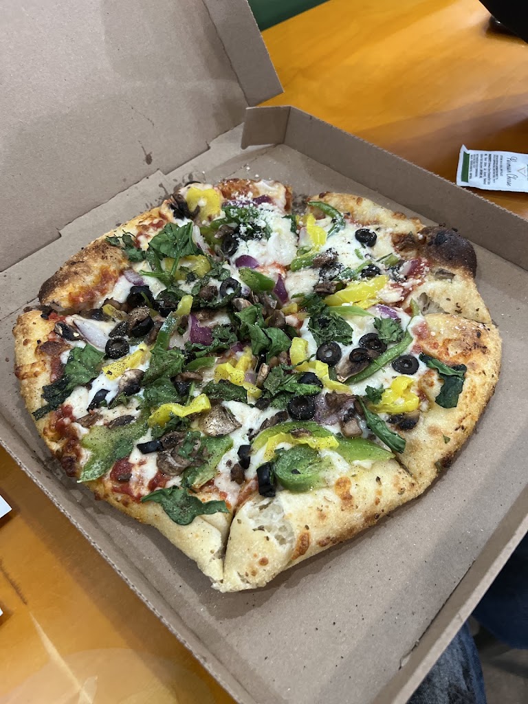Combination Pizza at Pieology Pizzeria Granada Hills- Granada Village