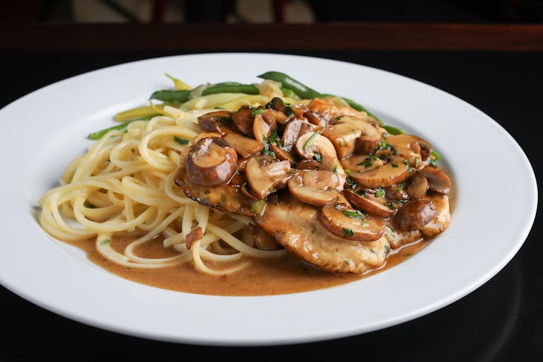 Chicken Marsala at Gaetano's Restaurant