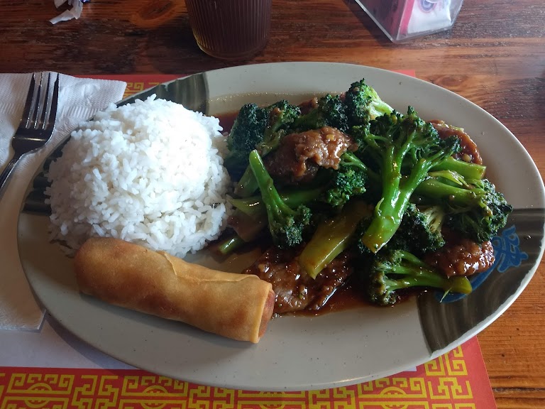 L. Beef with Broccoli at Century Dragon