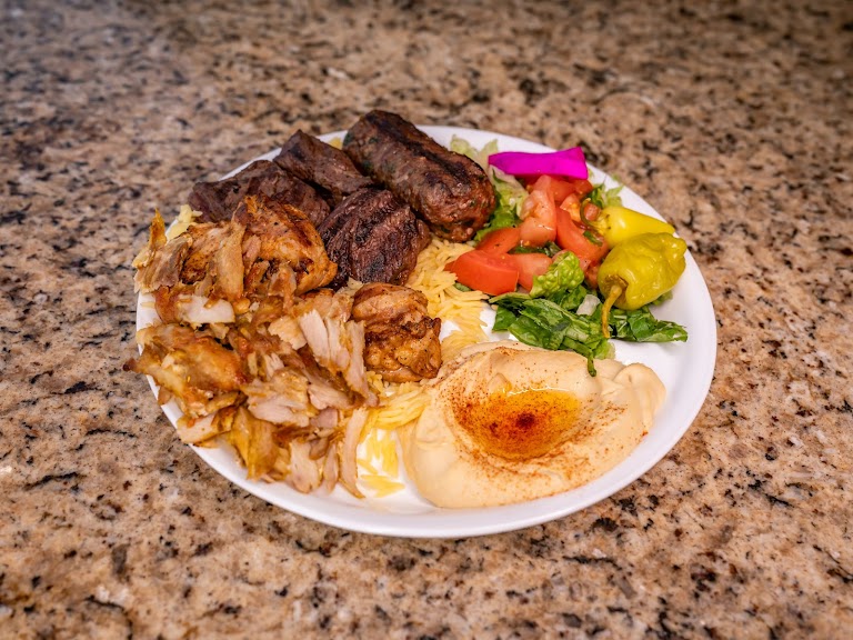 Large Beef Kabob Bowl at Joe’s Falafel