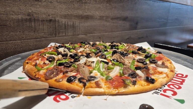 Ranch Chicken Pizza at Ameci Pizza & Pasta