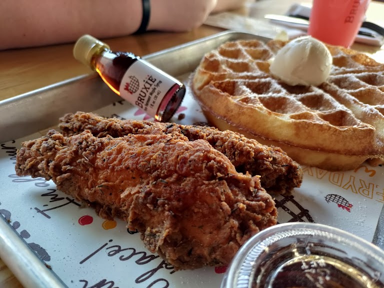 3 Jumbo Tenders & Fries at Bruxie
