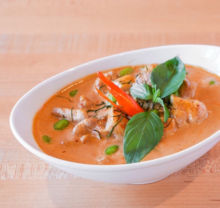 Tom Yum 16 Oz at Luck Gai Cafe
