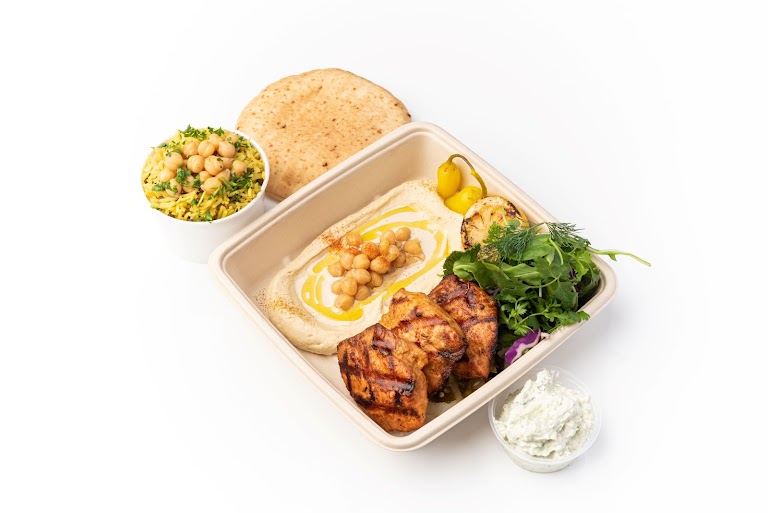 Chicken Shewarma at Mizlala Sherman Oaks