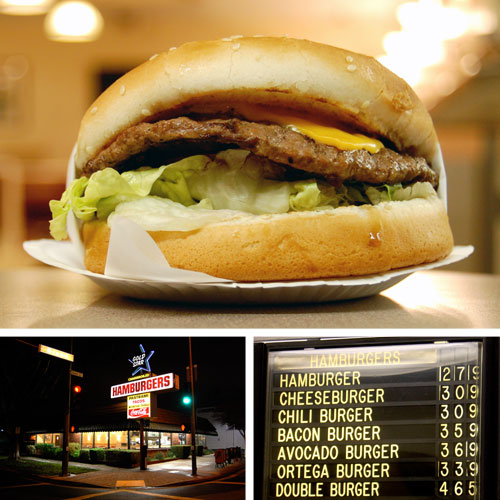 Cheeseburger at Gold Star Hamburger