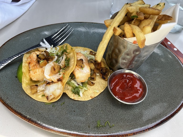 Al Pastor Fish Tacos (2x) at Eureka!