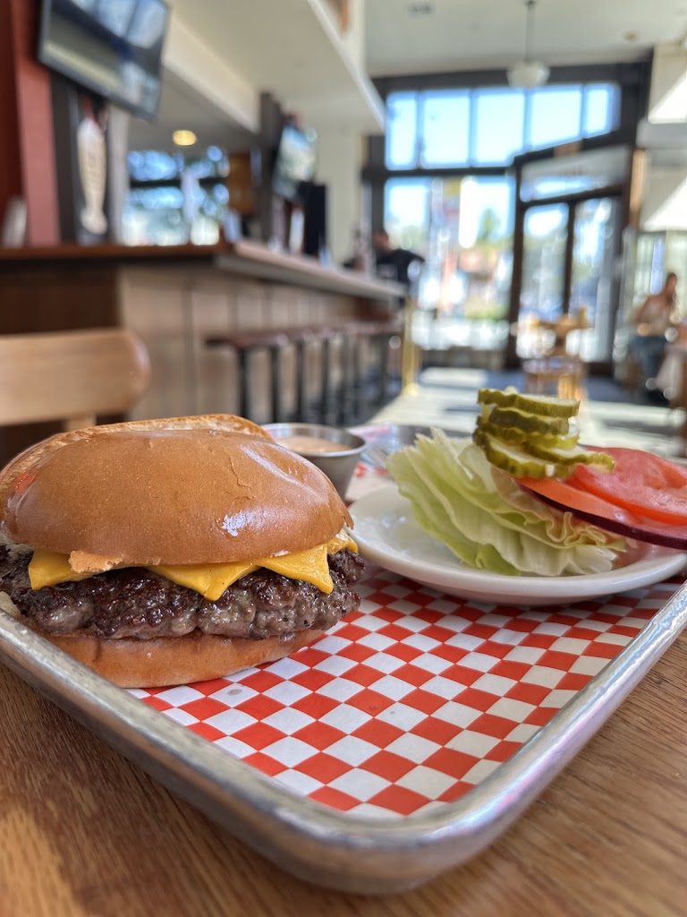 Classic Cheeseburger at Cassell's Hamburgers