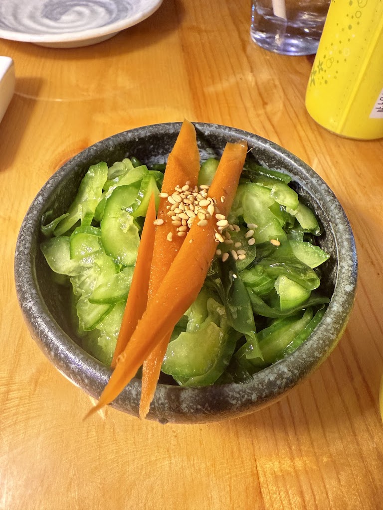 Cucumber Salad at Sushi Tomoki