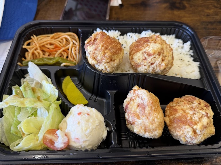 Combination Bento (karaage & Your Choice) at Tenkatori Sawtelle (West LA)