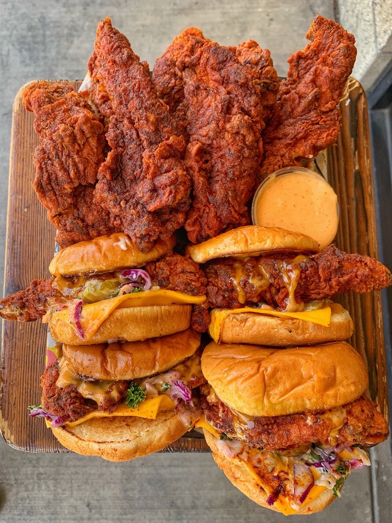 Nashville Hot Chicken Tenders at Dave's Hot Chicken