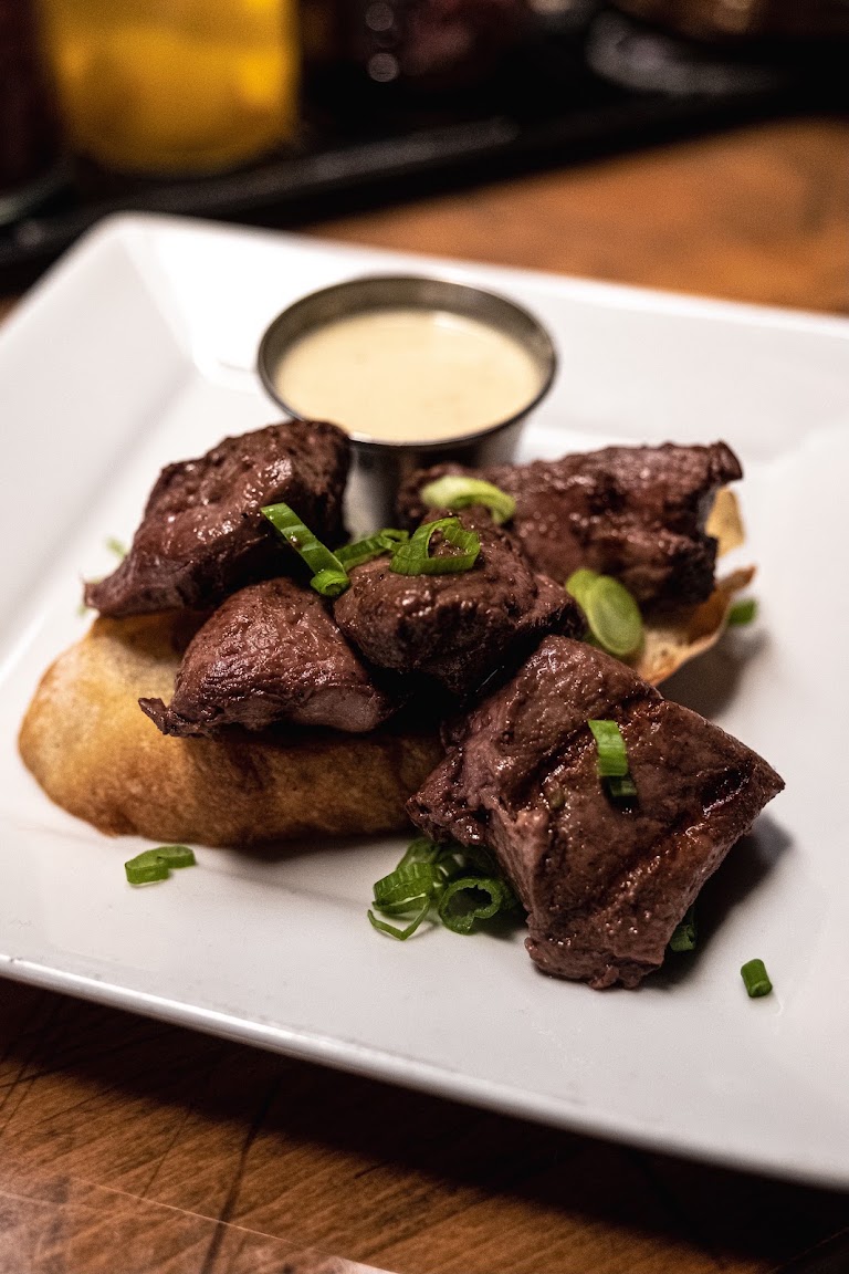 Steak Tips at The Thirsty Merchant