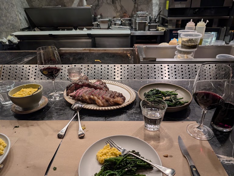 Hanger Steak at Chi Spacca